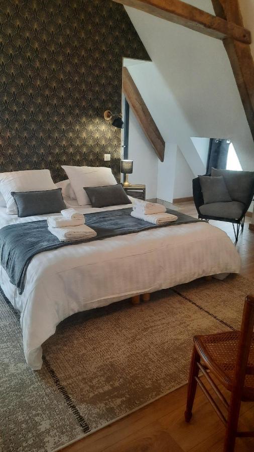 Manoir De Pierreville Audouville-la-Hubert Exteriör bild